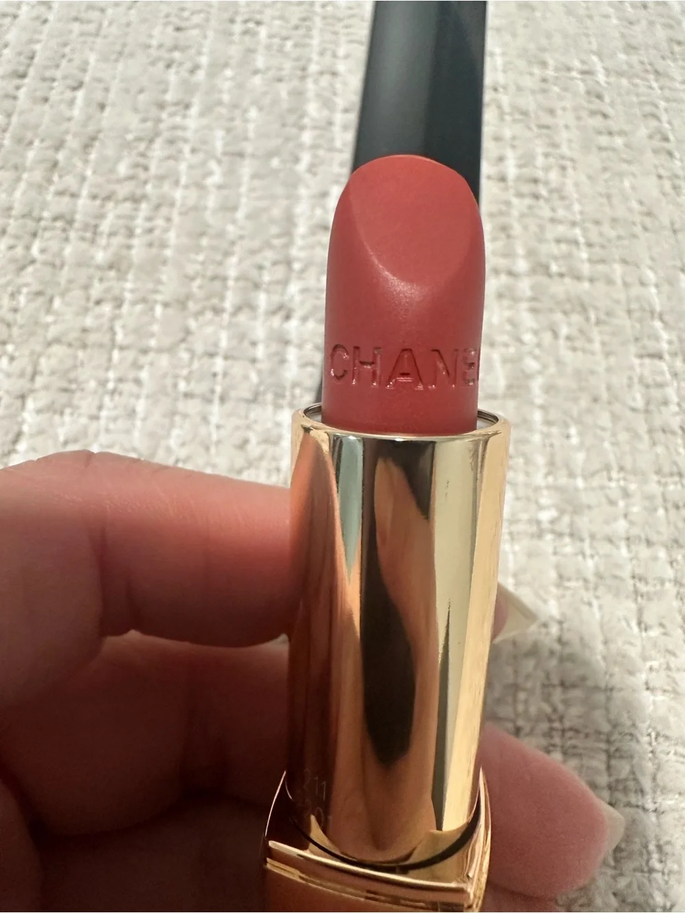 CHANEL Rouge Allure Lipstick - Warm Rose Brick (211 Subtile)
